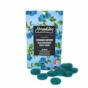 SMOKIEZ - EDIBLE - FRUIT CHEWS - INDICA - BLUE RASPBERRY - 100MG