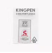 KINGPEN - CARTRIDGE - SOLVENTLESS - SATIVA - STRAWBERRY BLISS - 1G