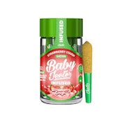 BABY JEETER - INFUSED PREROLL PACK - SATIVA - STRAWBERRY COUGH - .5G - (5PK)