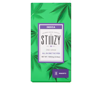 STIIIZY - DISPOSABLE - INDICA - BISCOTTI - 1G