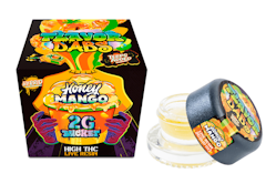 LOUD AND CLEAR - CONCENTRATE - FLAVOR DABS - LIVE RESIN - HYBRID - HONEY MANGO - 2G