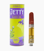 JETTY - CARTRIDGE - HIGH THC - HYBRID - ALIEN OG - 1G