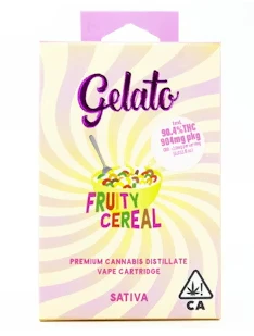 Gelato - GELATO -  CARTRIDGE -  SATIVA -  FRUITY CEREAL   -  1G Main Image