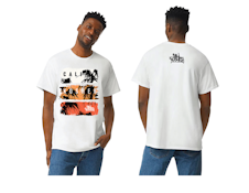 CALI KOSHER - TSHIRT - PALM TREE - WHITE - XL