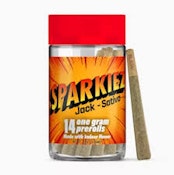 SPARKIEZ - PREROLL PACK - SATIVA - JACK - 1G - (14PK)