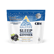 HALFPIPE - EDIBLE - GUMMIES - CBN - BLACK RASPBERRY - 100 MG