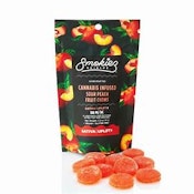 SMOKIEZ - EDIBLE - FRUIT CHEWS - SATIVA - SOUR PEACH - 100MG