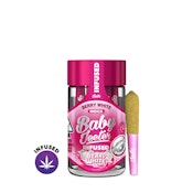 BABY JEETER - INFUSED PRE ROLL - INDICA - BERRY WHITE - .5G - (5PK)