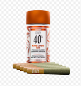 STIIIZY 40'S - INFUSED PREROLL PACK - INDICA - KING LOUIS XIII - .5G - (5PK)