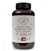HIGH DESERT PURE - TOPICAL - SOAK & FIZZ - WHITE LAVENDER - 1:1 - 400MG