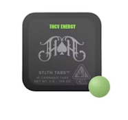 HEAVY HITTERS - EDIBLE - STLTH TABS - SATIVA - LIGHTS ON - THCV - 100MG - 10PK