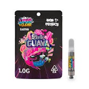 LOUD AND CLEAR - CARTRIDGE - LIQUID DIAMONDS - SATIVA - PINK GUAVA - 1G
