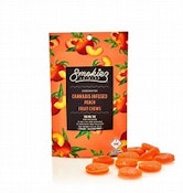 SMOKIEZ - EDIBLE - FRUIT CHEWS - SATIVA - PEACH - 100MG