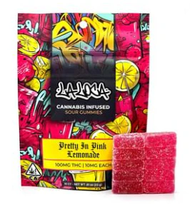 La loca - LA LOCA | PRETTY IN PINK LEMONADE GUMMY-100MG Main Image