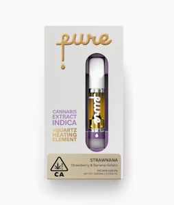 Pure - PURE VAPE | STRAWNANA | QUARTZ CART 1G