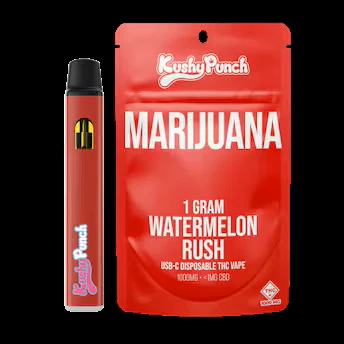 Kushy punch - AIO VAPE 1G INDICA WATERMELON RUSH Main Image