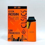 LIVE ROSIN ALL-IN-ONE CARTRIDGE 1G INDICA SF OG