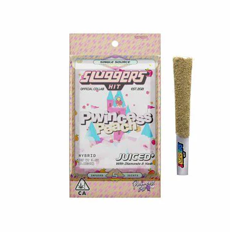 Sluggers - SLUGGERS | PWINCESS PEACH-INFUSED 0.7G 5PK PREROLLS Main Image