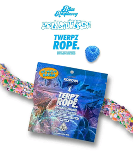 Korova - TERPZ ROPE-SOLVENTLESS 100MG- BLUE RASPBERRY