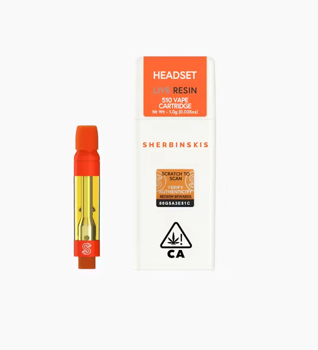 Sherbinskis - HEADSET - LIVE RESIN 510 CART 1G Main Image