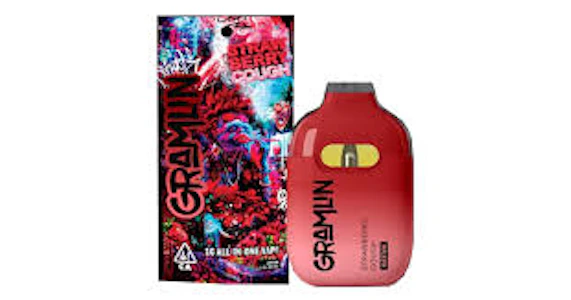 Gramlin - GRAMLIN ALL-IN-ONE VAPE - STRAWBERRY COUGH 1G