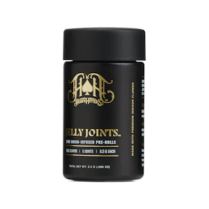 Heavy hitters - 0.5G ROSIN JELLY JOINT MULTIPACK (5): DURBAN POISON [S] X STRAWNANA GHOST