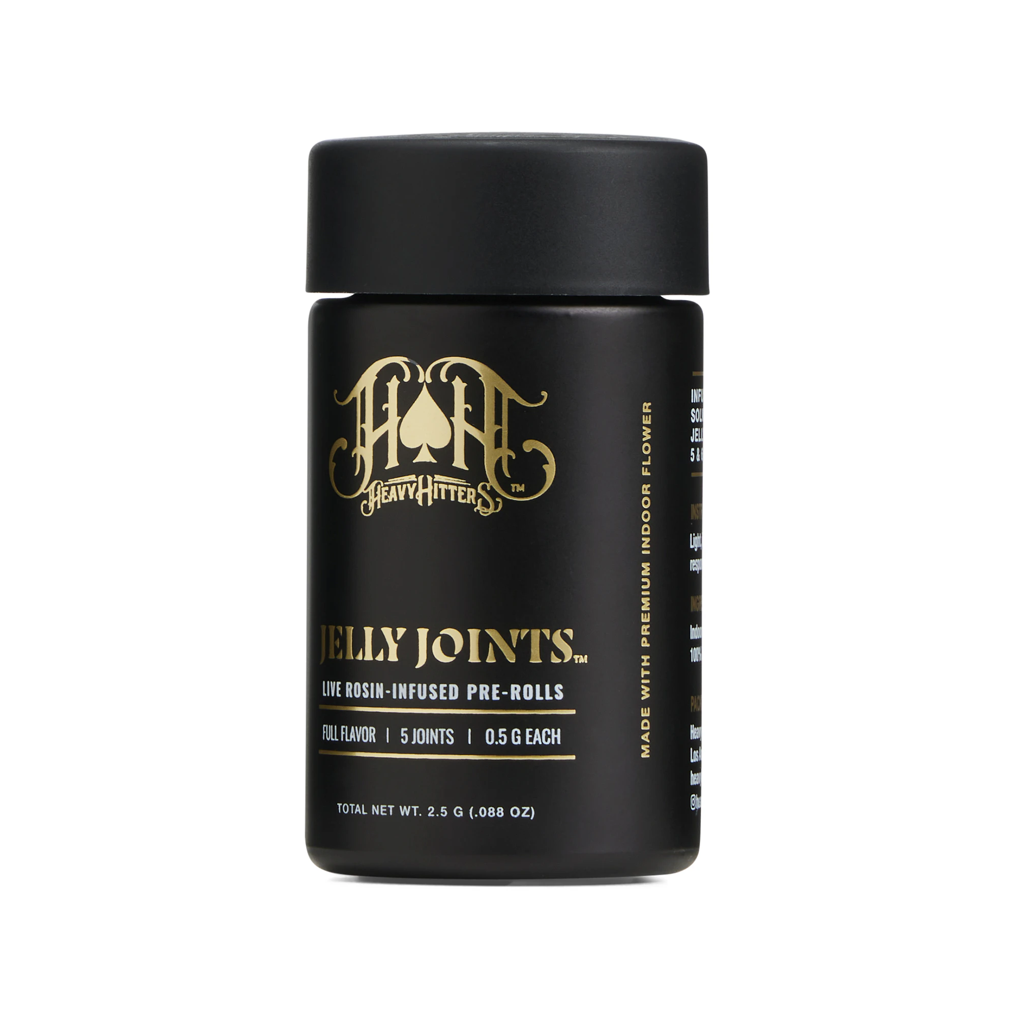 Heavy hitters - 0.5G ROSIN JELLY JOINT MULTIPACK (5): DURBAN POISON [S] X STRAWNANA GHOST Main Image