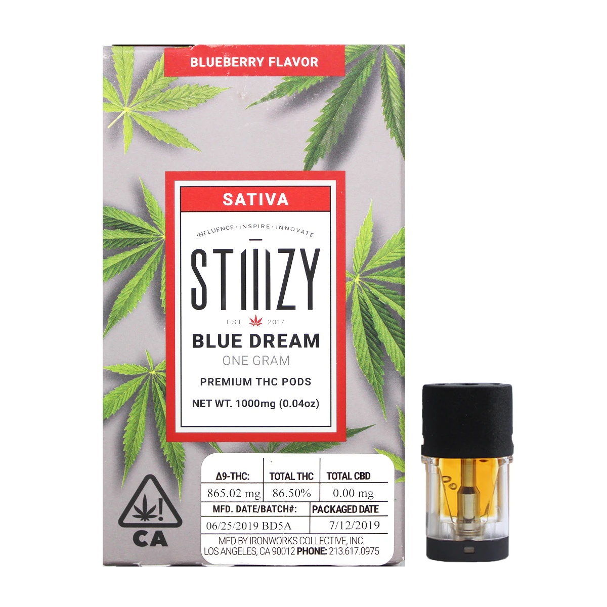 Stiiizy - BLUE DREAM POD - 1G Main Image