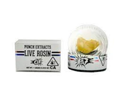 Punch - PUNCH - LIVE ROSIN - TRIANGLE PEACHES - BADDER (1G) - TIER 4
