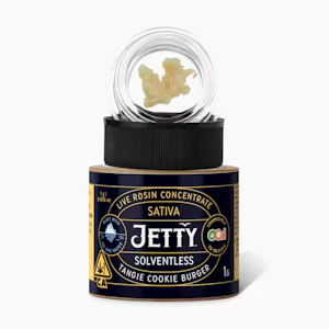 Jetty - LIVE ROSIN 1G TANGIE COOKIE BURGER (S)