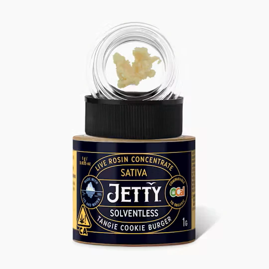 Jetty - LIVE ROSIN 1G TANGIE COOKIE BURGER (S) Main Image
