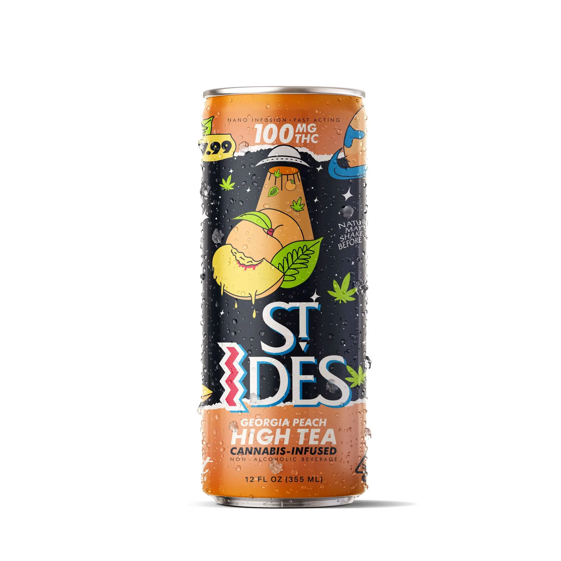 St ides - ST IDES - GEORGIA PEACH | 12OZ HIGH TEA 100MG Main Image