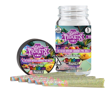 Lift tickets - RAINBOW RUNTZ [I] 5PK
