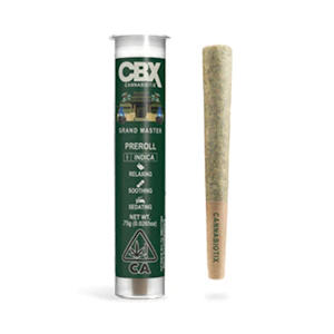Cbx - CBX - GRAND MASTER - .75G PRE-ROLL