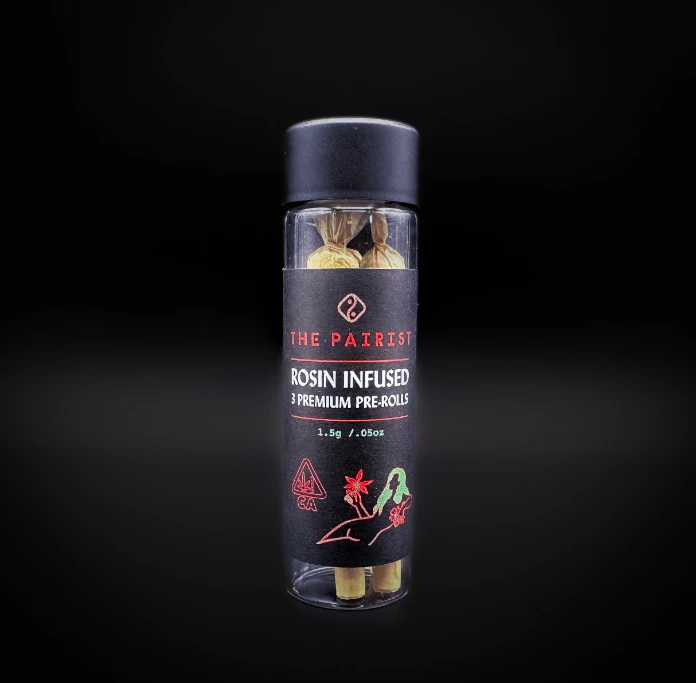 The pairist - THE PAIRIST | HONEYDEW-ROSIN INFUSED PREROLLS-3PK Main Image