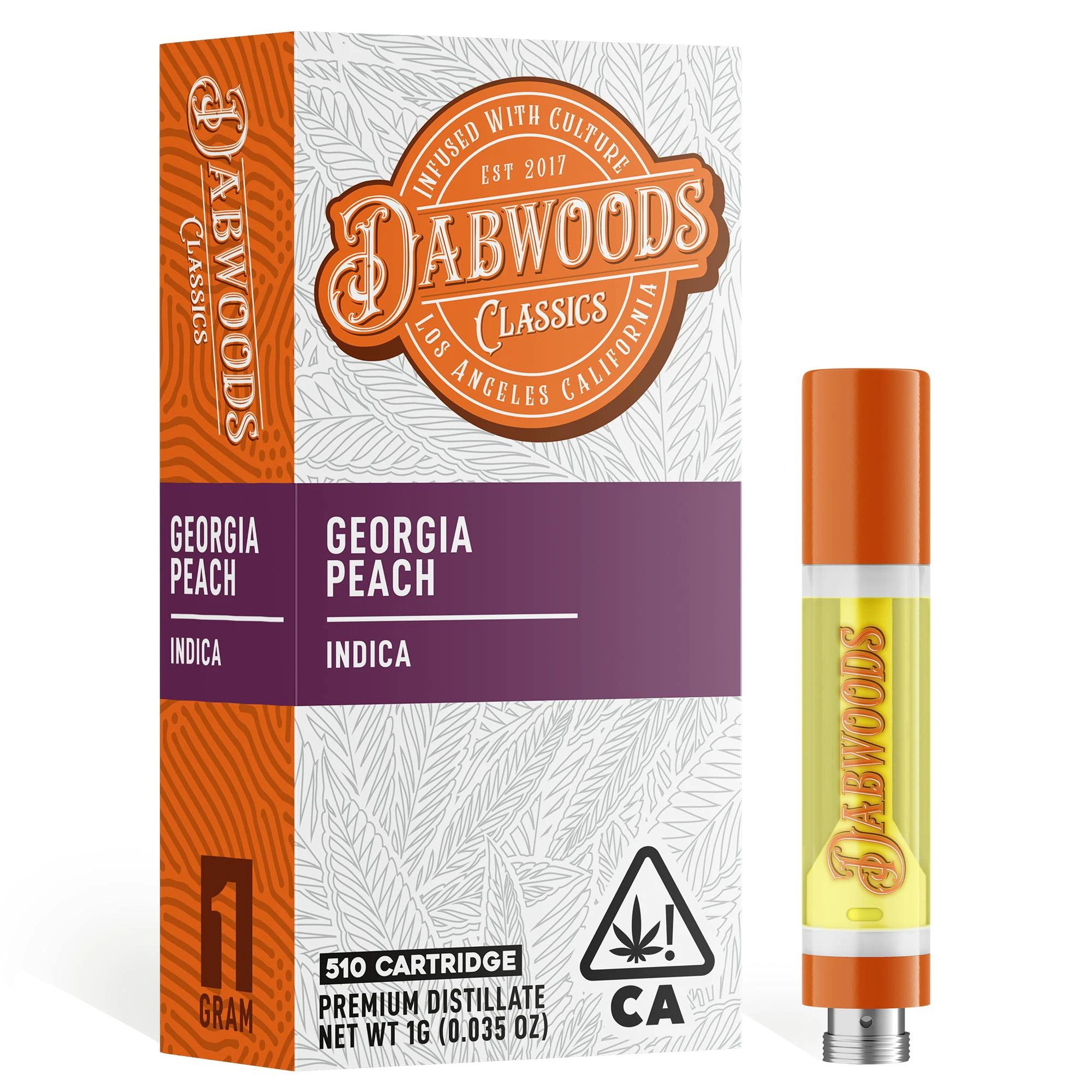 Dabwoods - GEORGIA PEACH 1 GRAM Main Image