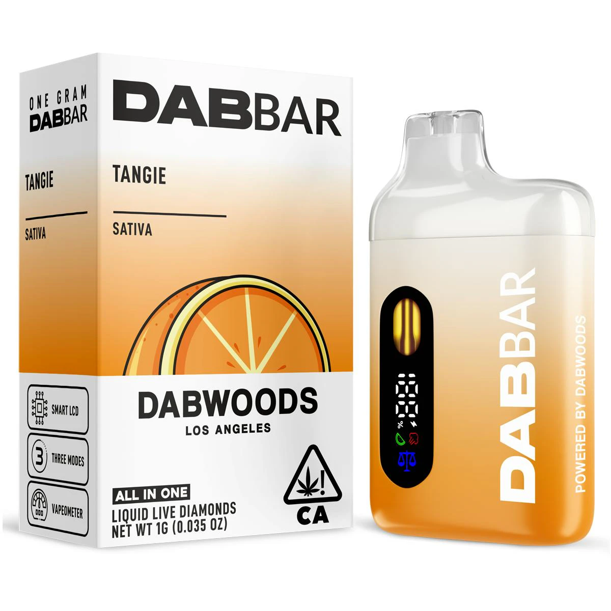 Dabwoods - DABWOODS TANGIE AIO 1 GRAM LD Main Image