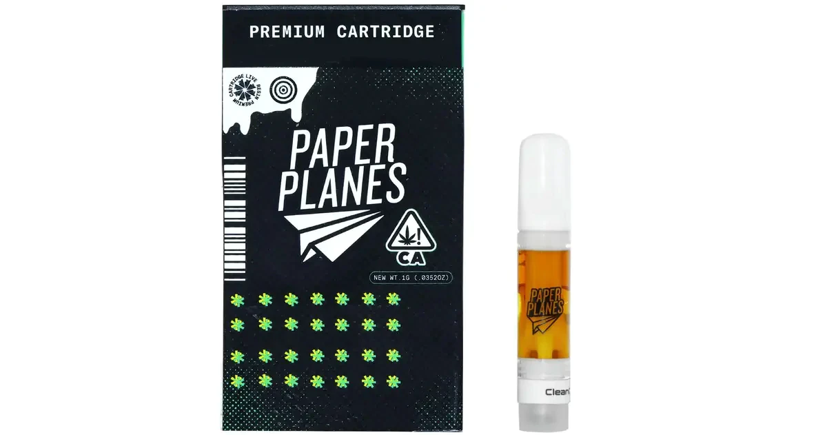 Paper planes - ORANGEZ - 1G LIVE RESIN VAPE Main Image