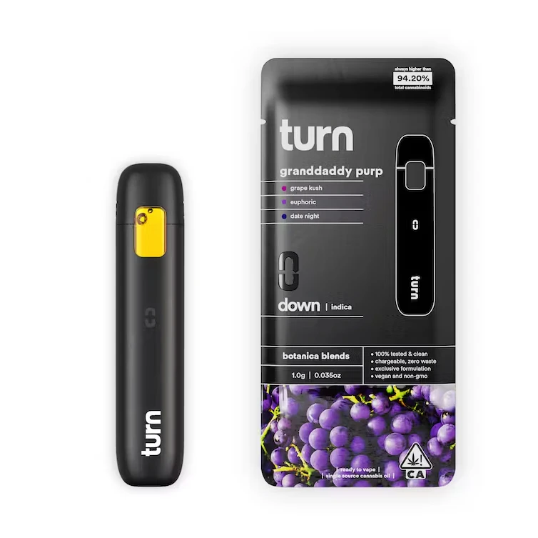 Turn - [TURN DOWN] - BB - ALL-IN-ONE - (1G) - GRANDDADDY PURPLE, TURN Main Image