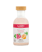 12OZ BOTTLE: 100MG THC STRAWBERRY LEMONADE BEVERAGE