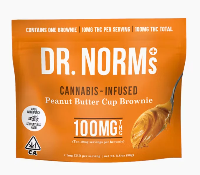 Dr norms - PEANUT BUTTER CUP BROWNIE Main Image