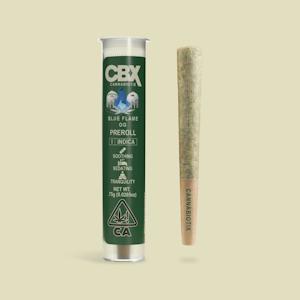 Cbx - BLUE FLAME OG - .75G PRE-ROLL