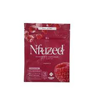 Nfuzed - NFUZED FAST-ACTING GUMMY, RASPBERRY, 100MG