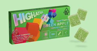SOUR GUMMIES 10PK - GREEN APPLE CBD