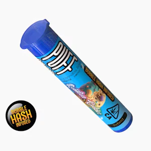 Puff - BUBBLE HASH PRE ROLL - 1G - HYBRID - RAINBOW COOKIES X LA KUSH CAKE