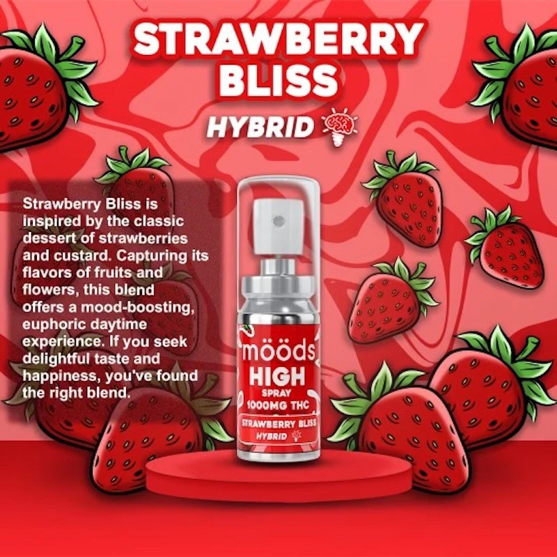 Moods - STRAWBERRY BLISS 1000MG Main Image