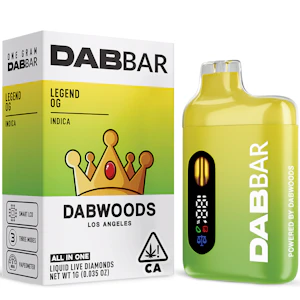 Dabwoods - LEGEND OG AIO 1 GRAM