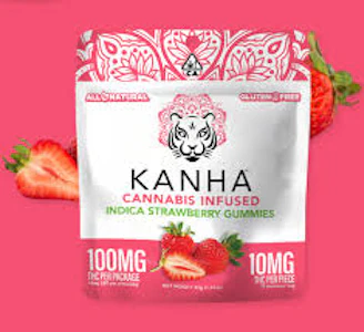Kanha - INDICA STRAWBERRY 100MG