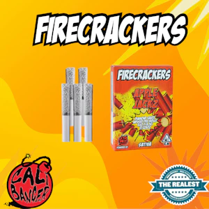 Cali banger - FIRECRACKER INFUSED PRE ROLL APPLE JACKZ 5 X 0.7 - 3.5 G