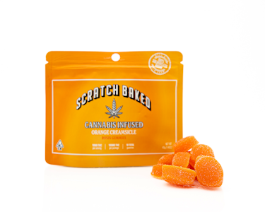 Scratch baked - ORANGE CREAMSICLE GUMMY